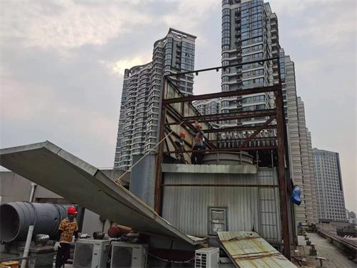 冷卻塔填料實(shí)施更換的大致方法,工業(yè)冷卻塔,冷卻塔填料回收